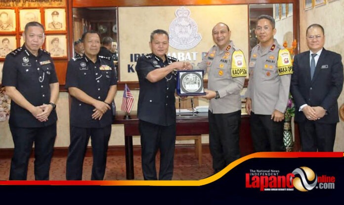 Kapolda Kalbar Kunker ke Sawarak Polis Diraja Malaysia OKEHH..