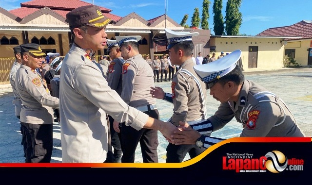 Kapolres Majene Gelar Halal Bihalal.OKE.
