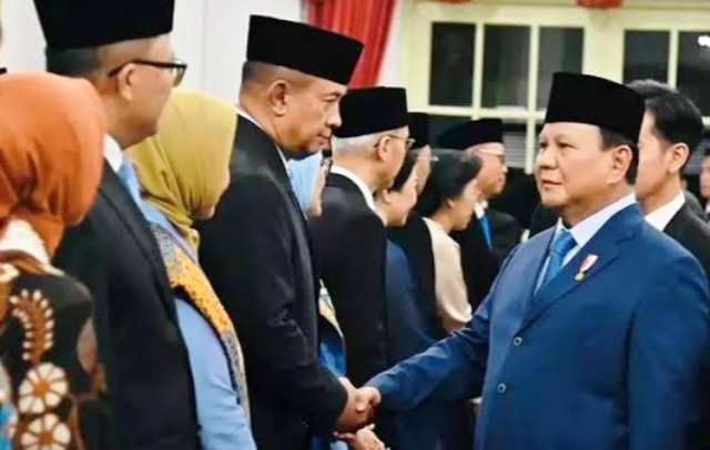 Presiden Prabowo Lantik Letjen TNI CHANDRA OKE.